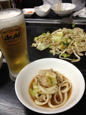こうちゃん　佐用ホルモン焼きうどん２.JPG