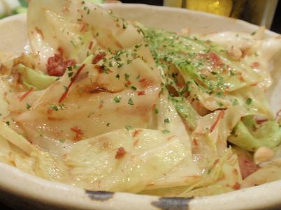 立呑みダイニング　さくら様 キャベツコンビーフ.JPG