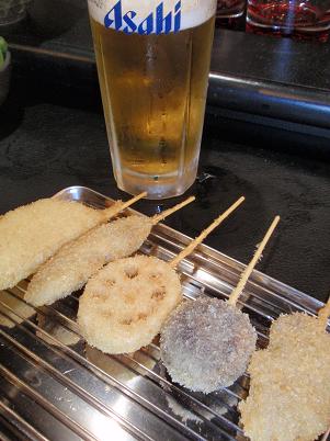 立呑みダイニング　さくら様　串かつ各種.JPG