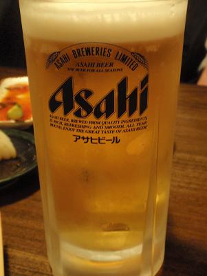 とりの巣　スーパードライ生ビール大.JPG