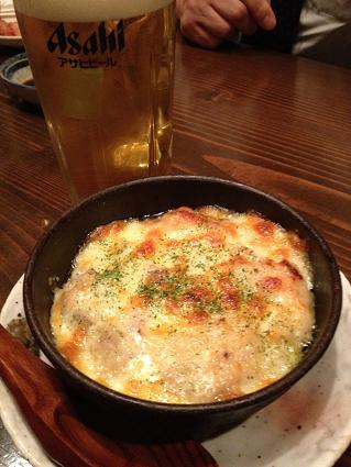 むぎや様　手作りチーズグラタン（日替）.JPG