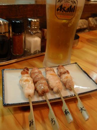 やきとり門　身（食べ比べ）.JPG