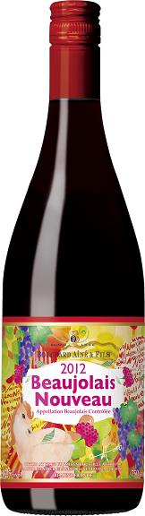 ブシャール・エイネ ボージョレ・ヌーヴォ2012 750ml.JPG