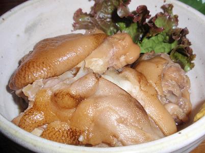 神戸元町グルメ　元町南風坊様 テビチー煮込み.JPG