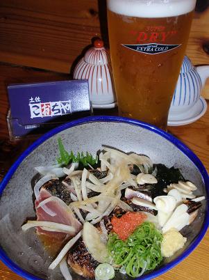 土佐こおちや　カツオタタキ.JPG