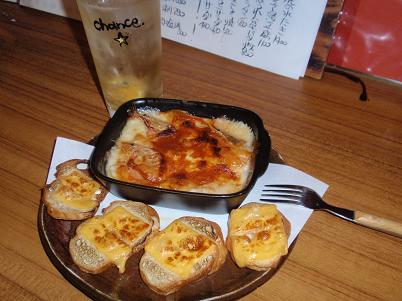 居酒屋　ちゃんす　海老のグラタン.JPG