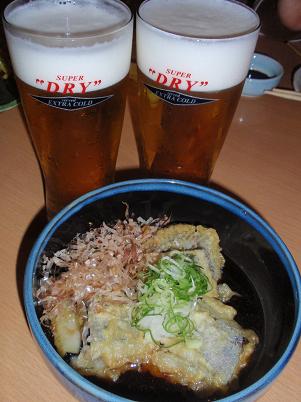 居酒屋　万　垂水店様　なすび揚げ物.JPG