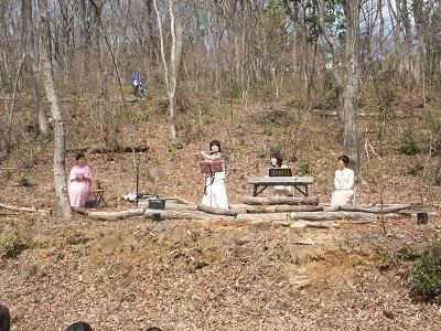 川西桜情報　フルートの演奏.JPG
