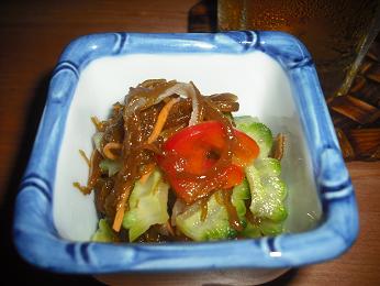 沖永良部の島料理　次郎様　付け出し.JPG