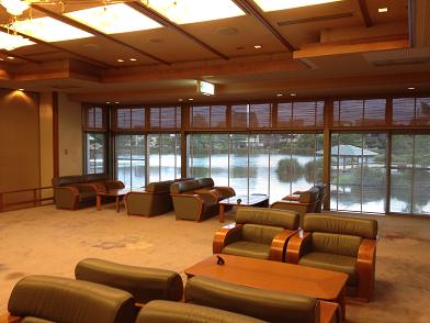 温泉旅館　壽楼様　ロビー.JPG