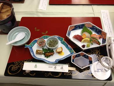 温泉旅館　壽楼様　会席料理１.JPG
