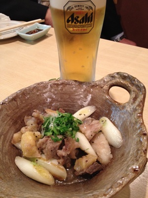 神戸料理道場 雄司(牛すじ葱胡椒炒め).jpg