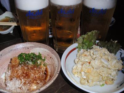 酒肴ひょうたん　豆腐＆ポテトサラダ.JPG