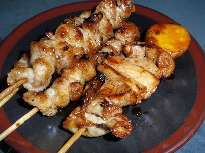 鳥清　玉ひも＆皮のタレ.JPG